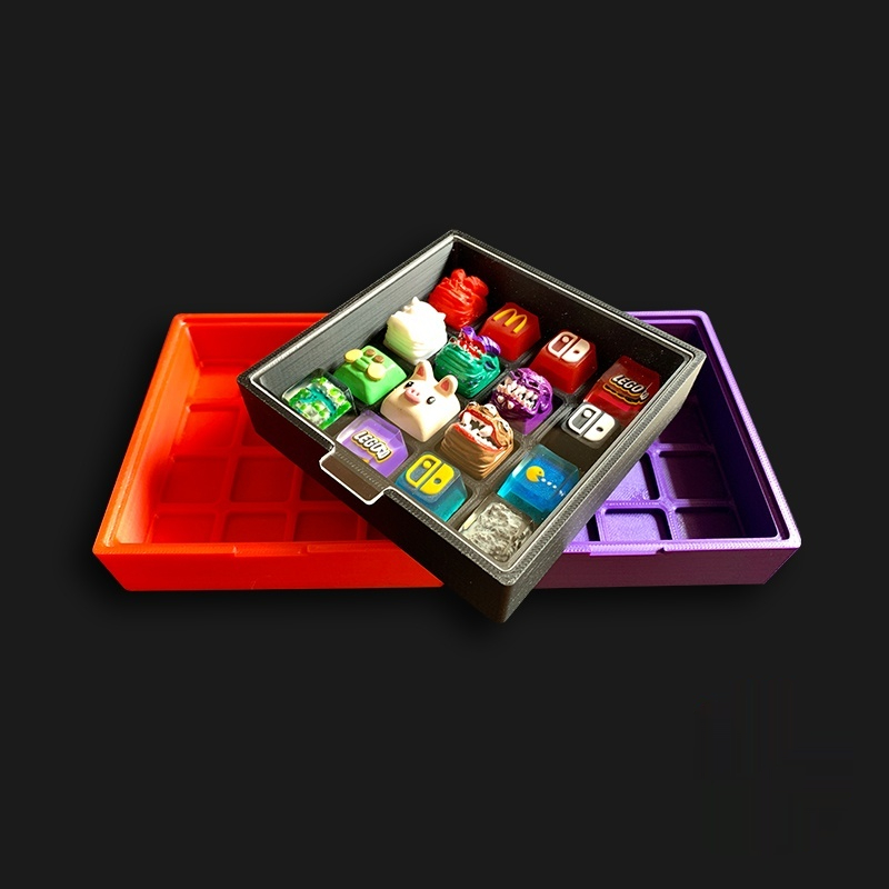 3D-geprinte Keycap opbergdoos  - 3D Printing Keycaps recensie en prijs