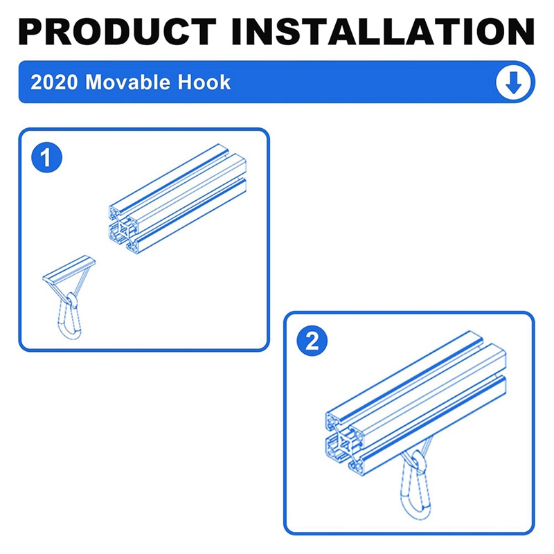 8-pack 2020 extrusie-schuifhaa - V Slot Aluminum Extrusion recensie en prijs