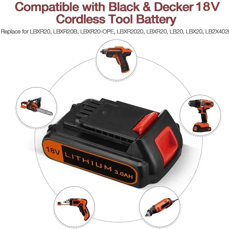 18V 3.0Ah BL2018 Vervanging vo - Black+Decker Tool Cordless recensie en prijs