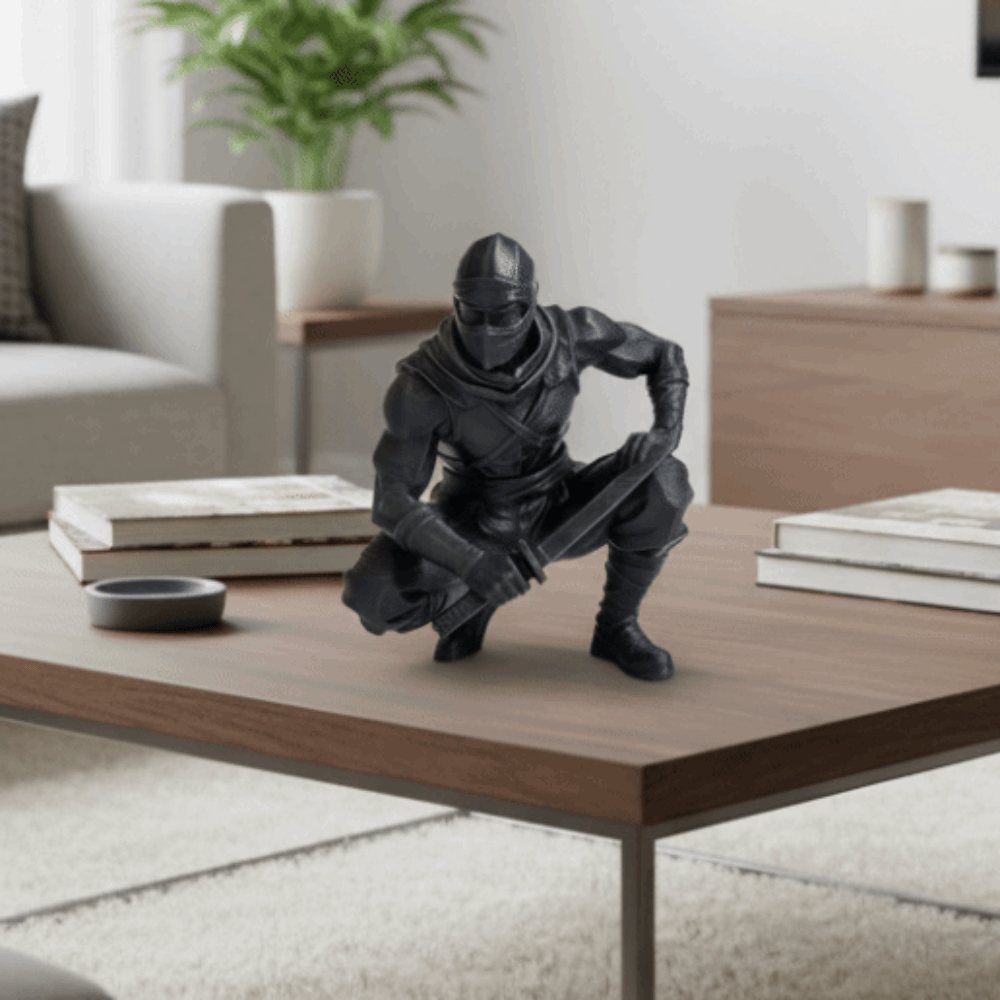 Grappige Ninja Warrior Ornamen - 3D Printing Desk recensie en prijs