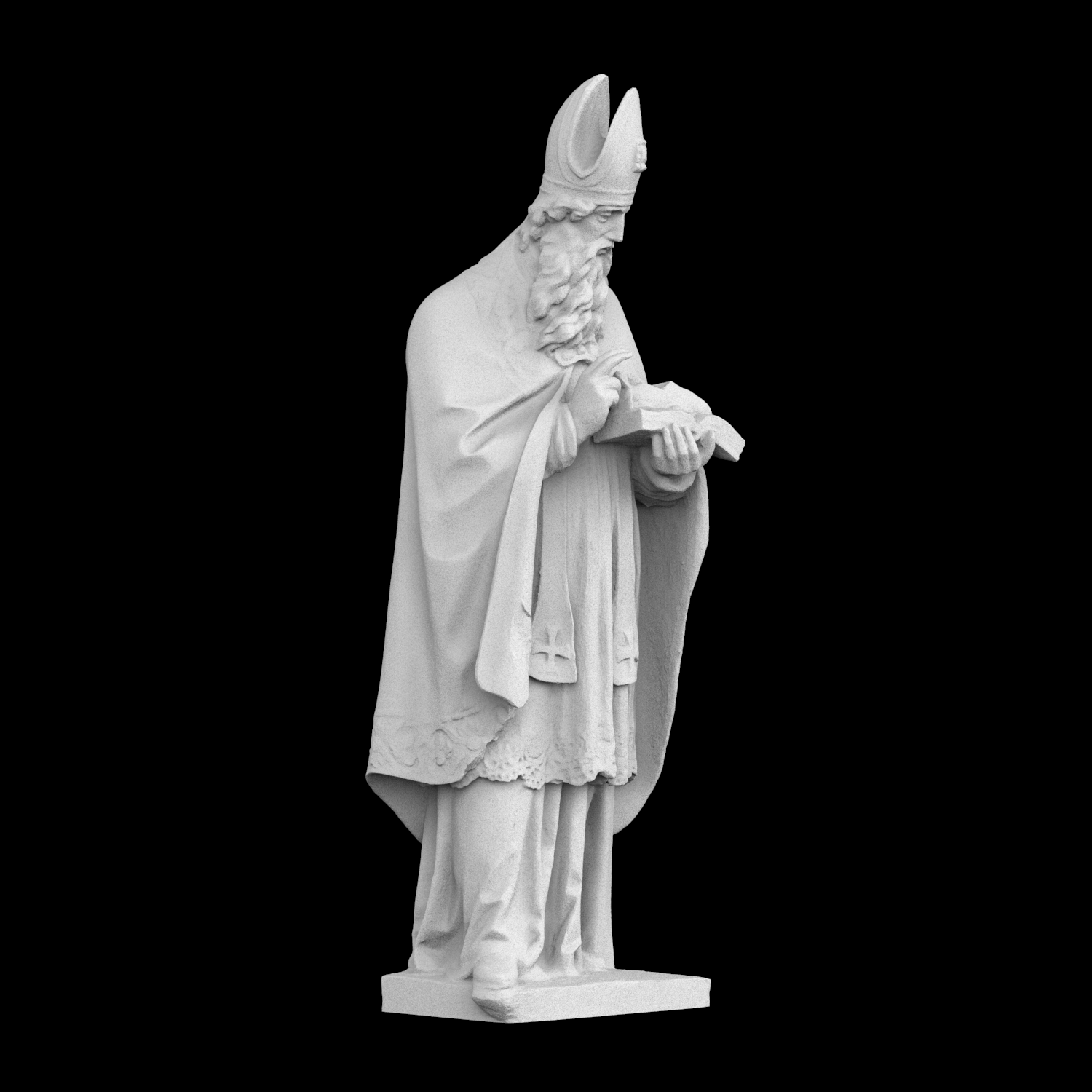 Sculptuur van het Sint-Ulrich- - 3D Printing Material recensie en prijs