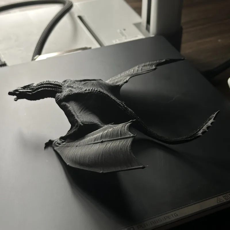 3D-geprint drakenmodel hars vl - 3D Printing Article recensie en prijs