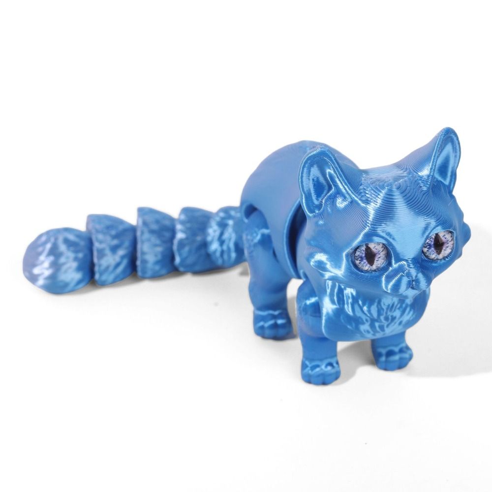 Grote ogen 3D-geprint kattenmo - 3D Printing Material recensie en prijs