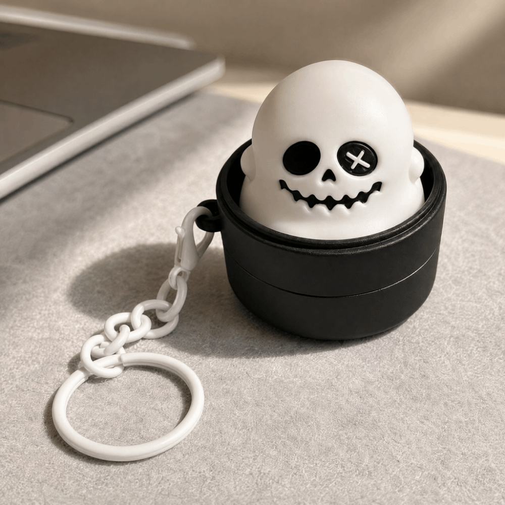 Cartoon kalmerende sleutelhang - 3D Printing Keycaps recensie en prijs